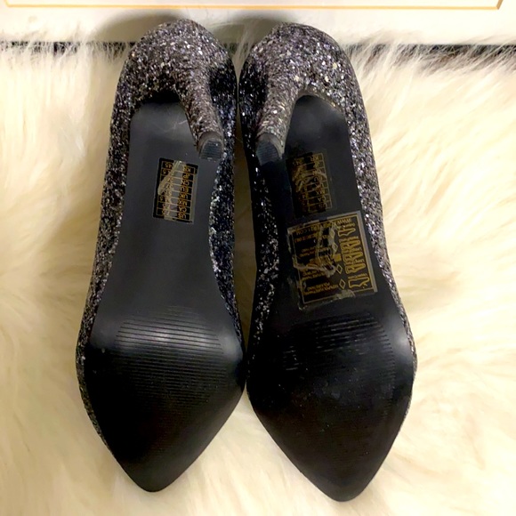 Forever 21 Glitter Heels - Picture 6 of 7